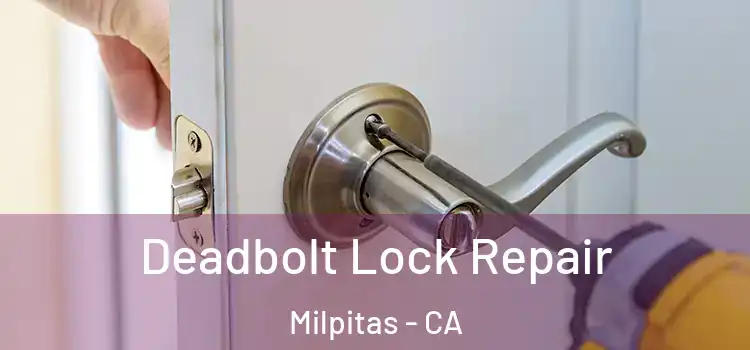 Deadbolt Lock Repair Milpitas - CA