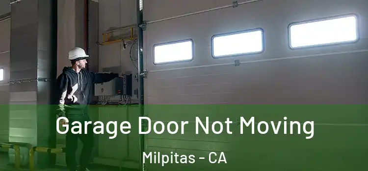  Garage Door Not Moving Milpitas - CA
