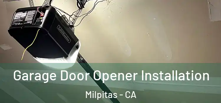  Garage Door Opener Installation Milpitas - CA