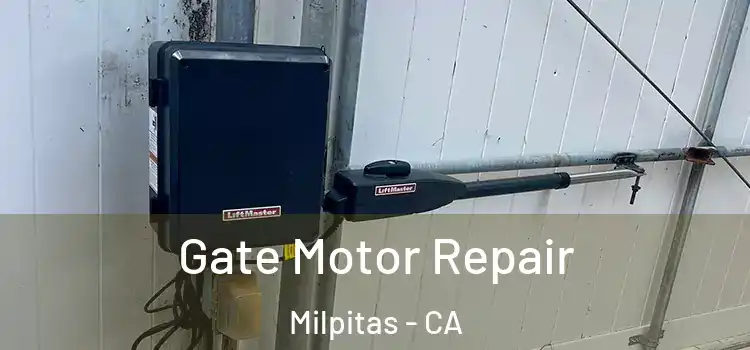 Gate Motor Repair Milpitas - CA
