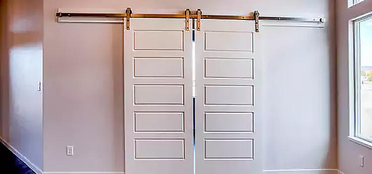 Glass Barn Door with Installation Hardware Kit Milpitas